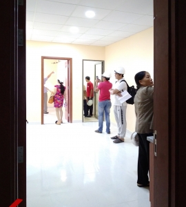 CĐT AN NHÂN TỔ CHỨC THAM QUAN CĂN HỘ MẪU - CHUNG CƯ VĨNH LỘC A