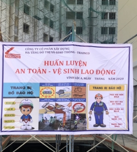 HUẤN LUYỆN AN TOÀN LAO ĐỘNG - KHU NHÀ Ở VĨNH LỘC A