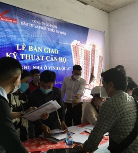 LỄ BÀN GIAO KỸ THUẬT CĂN HỘ CCVLA TẦNG 17-22