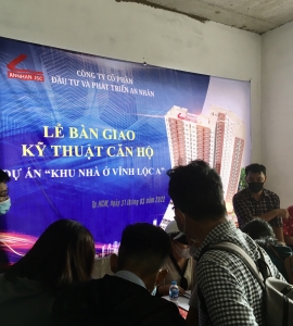 LỄ BÀN GIAO KỸ THUẬT CĂN HỘ CCVLA TẦNG 17-22