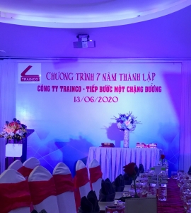 CHƯƠNG TRÌNH CHÀO MỪNG 7 NĂM THÀNH LẬP TRAINCO